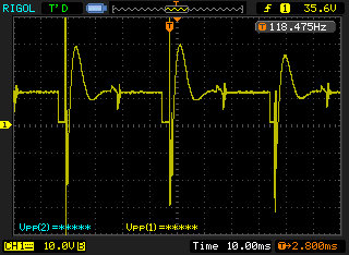 TCI coil ground signal with ST901T