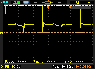 TCI coil ground signal with MJE5742