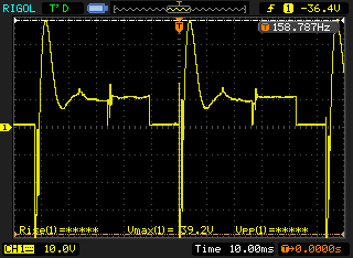 TCI coil ground signal with ETD41-035